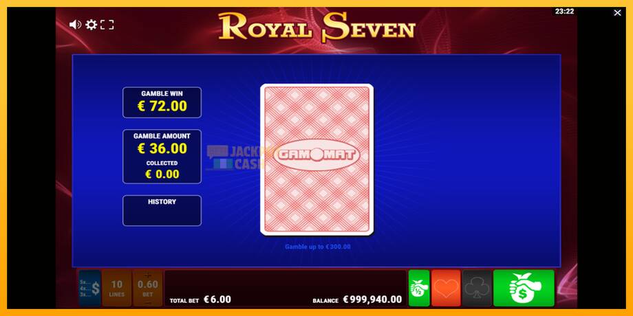 Royal Seven машина за игри за пари, слика 4