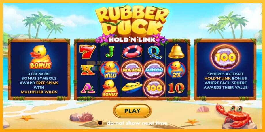 Rubber Duck Hold N Link машина за игри за пари, слика 1