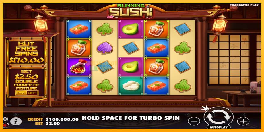 Running Sushi машина за игри за пари, слика 1