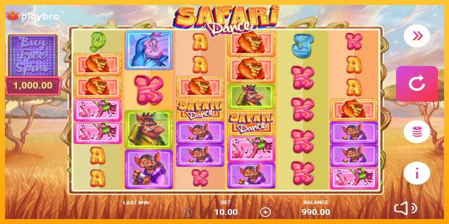 Safari Dance машина за игри за пари, слика 2