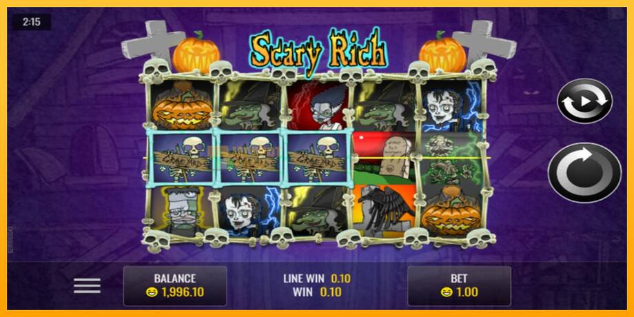 Scary Rich машина за игри за пари, слика 2