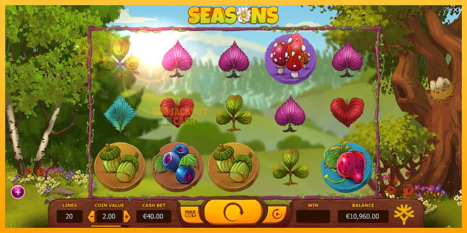 Seasons машина за игри за пари, слика 3