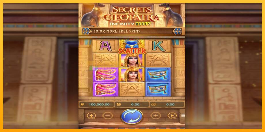 Secrets of Cleopatra машина за игри за пари, слика 1