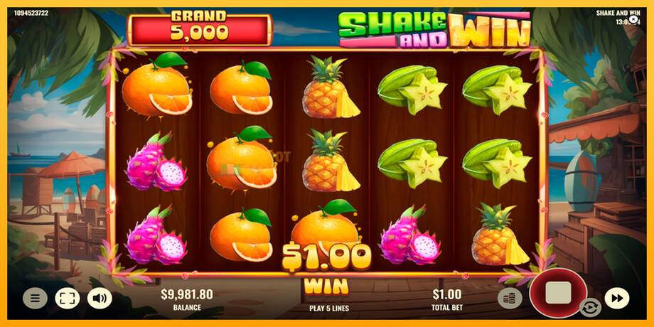 Shake and Win машина за игри за пари, слика 3