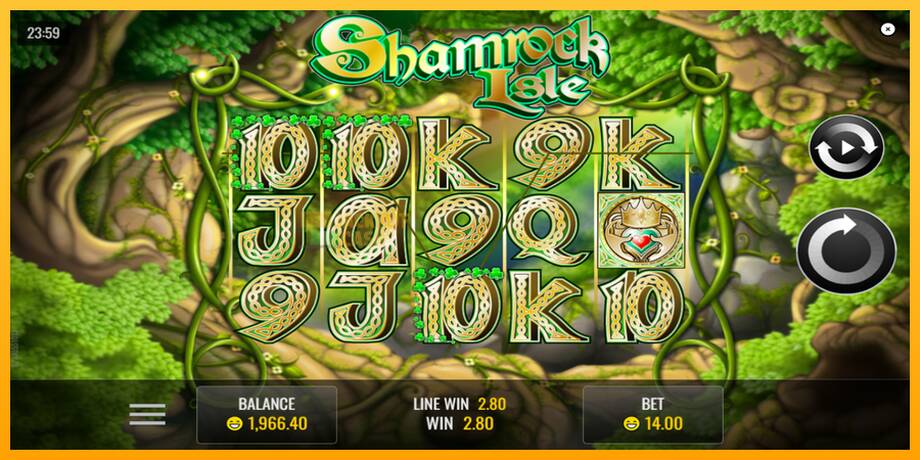 Shamrock Isle машина за игри за пари, слика 3