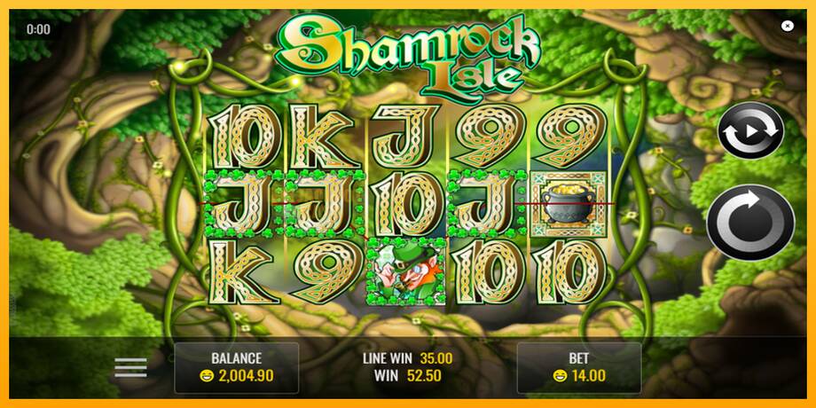 Shamrock Isle машина за игри за пари, слика 4