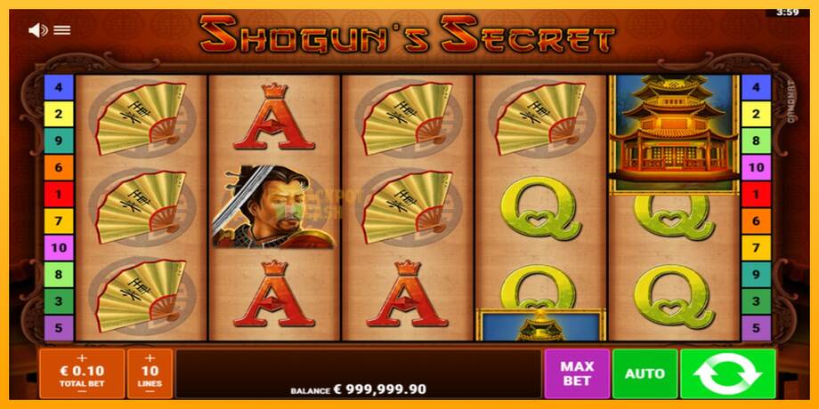 Shoguns Secret машина за игри за пари, слика 1