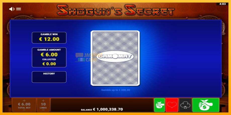 Shoguns Secret машина за игри за пари, слика 4