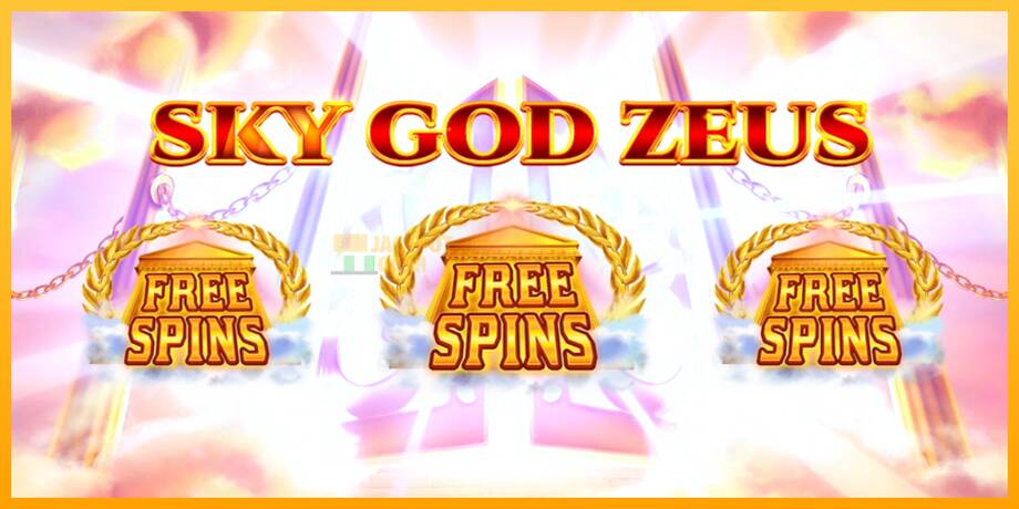 Sky God Zeus 3x3 машина за игри за пари, слика 1