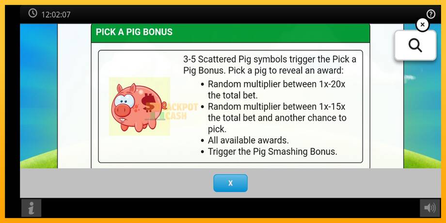 Smash the Pig машина за игри за пари, слика 5