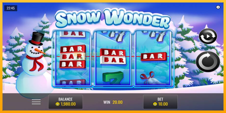 Snow Wonder машина за игри за пари, слика 3