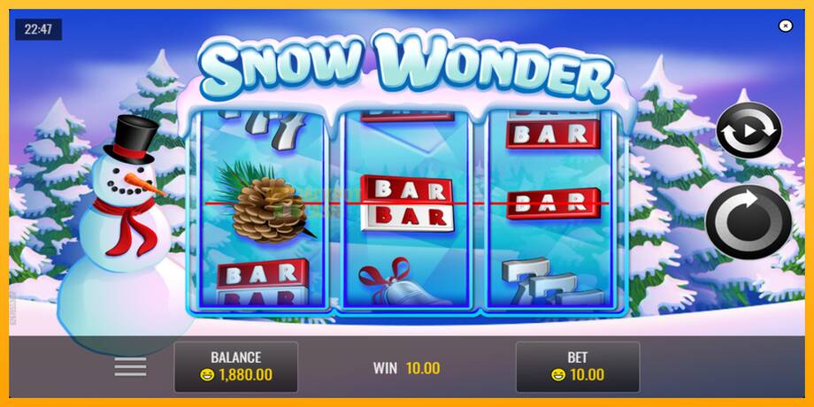 Snow Wonder машина за игри за пари, слика 4