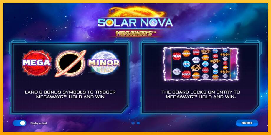 Solar Nova Megaways машина за игри за пари, слика 1