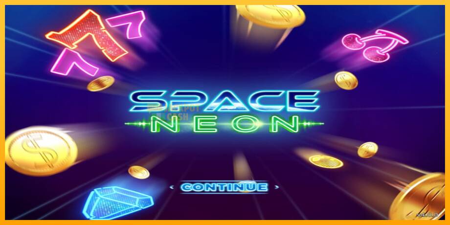 Space Neon машина за игри за пари, слика 1