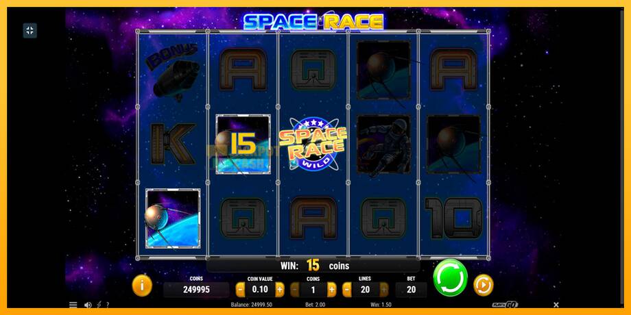 Space Race машина за игри за пари, слика 2