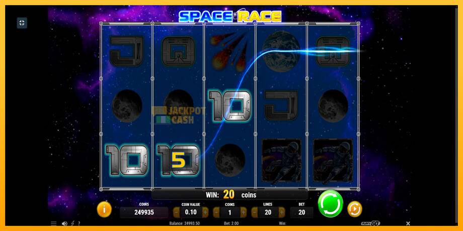 Space Race машина за игри за пари, слика 3