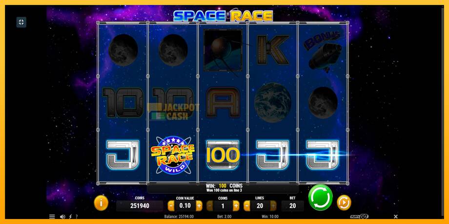 Space Race машина за игри за пари, слика 6