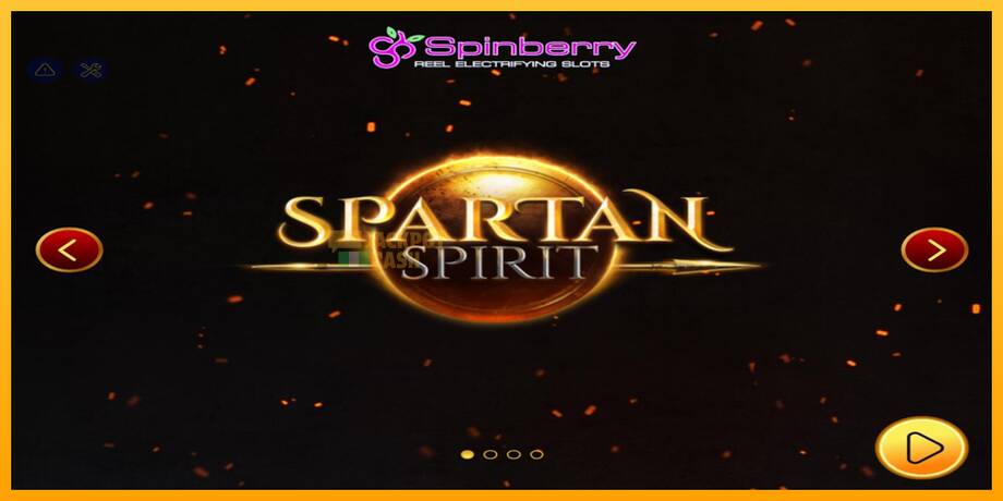 Spartan Spirit машина за игри за пари, слика 1