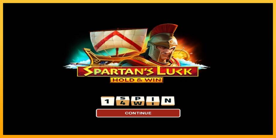 Spartans Luck Hold & Win машина за игри за пари, слика 1