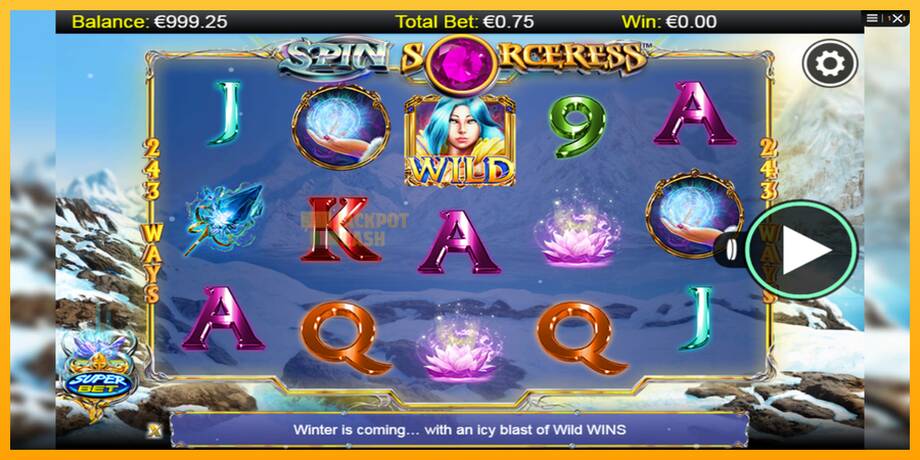 Spin Sorceress машина за игри за пари, слика 2