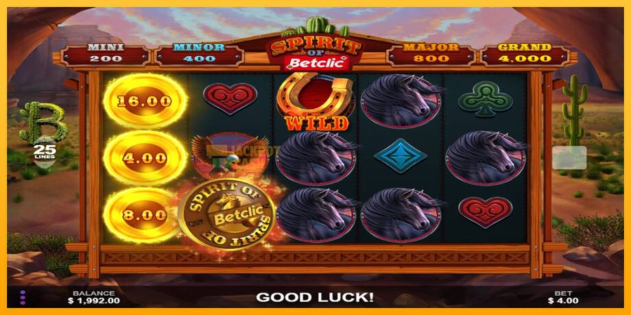 Spirit of Betclic машина за игри за пари, слика 3