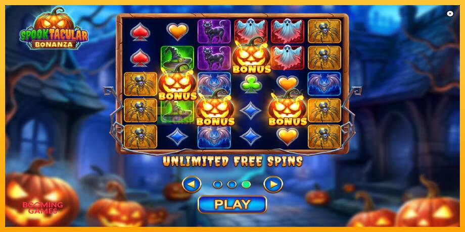 Spooktacular Bonanza машина за игри за пари, слика 1