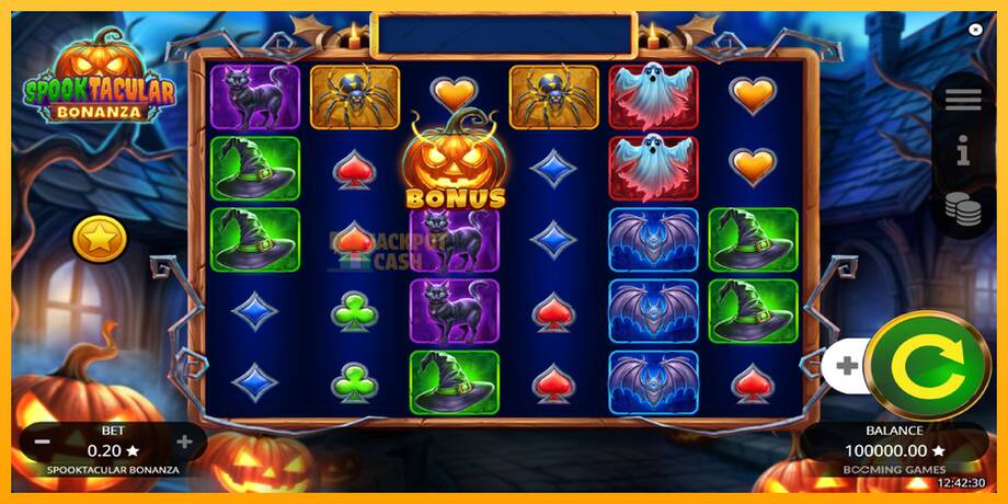 Spooktacular Bonanza машина за игри за пари, слика 2