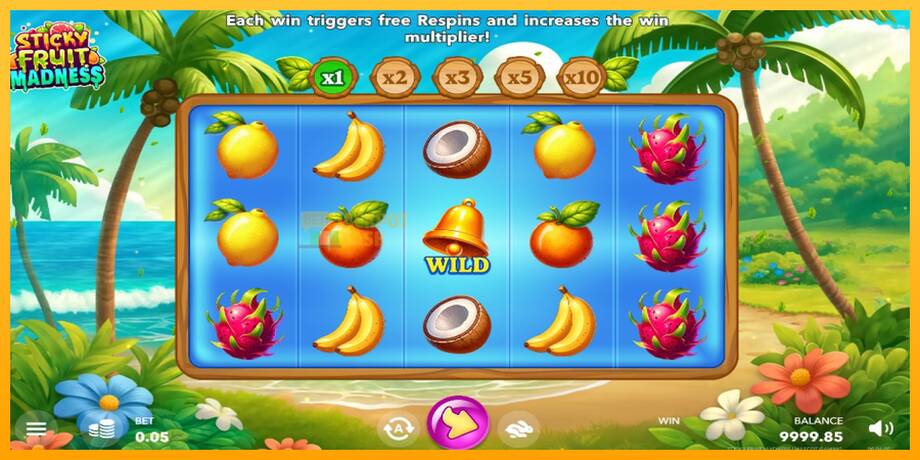 Sticky Fruit Madness машина за игри за пари, слика 2