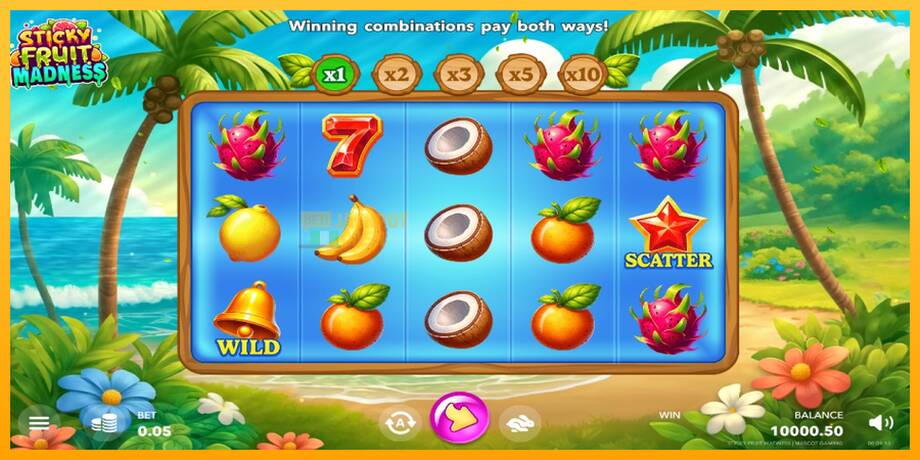 Sticky Fruit Madness машина за игри за пари, слика 4