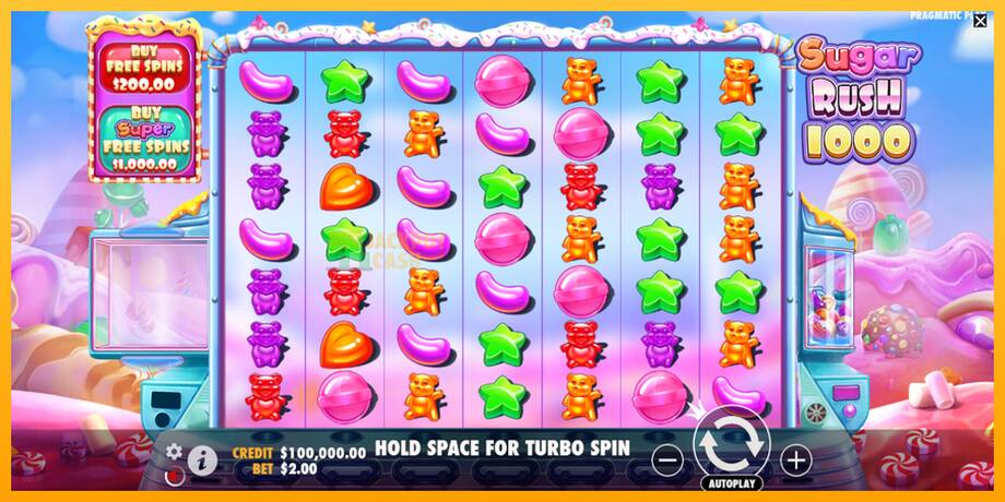 Sugar Rush 1000 машина за игри за пари, слика 2