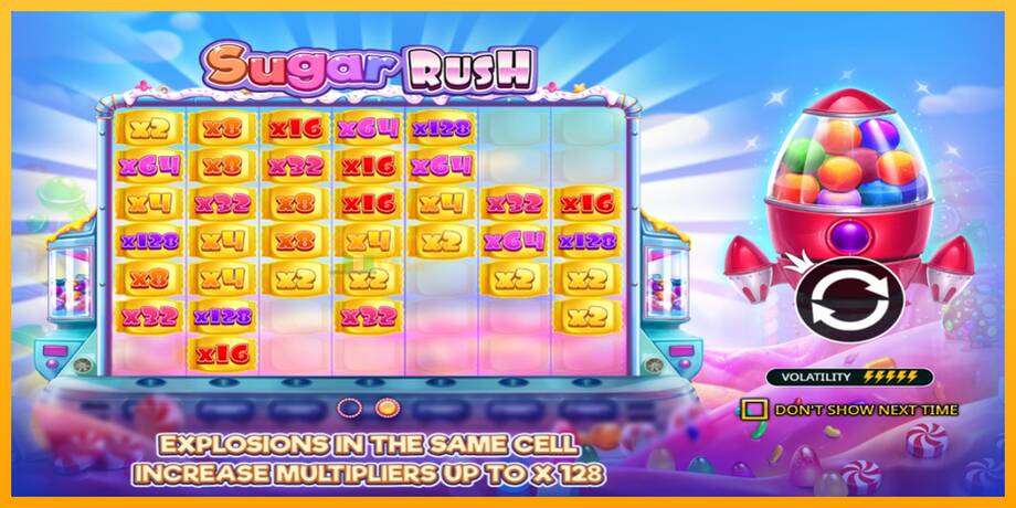 Sugar Rush машина за игри за пари, слика 1