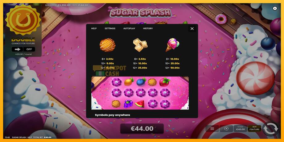 Sugar Splash машина за игри за пари, слика 6