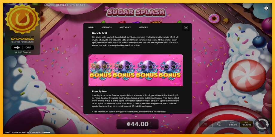 Sugar Splash машина за игри за пари, слика 7