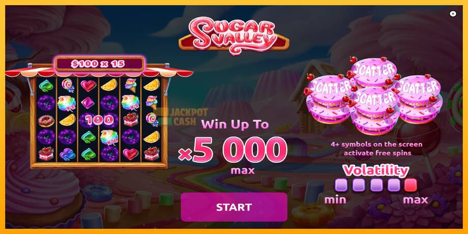 Sugar Valley машина за игри за пари, слика 1