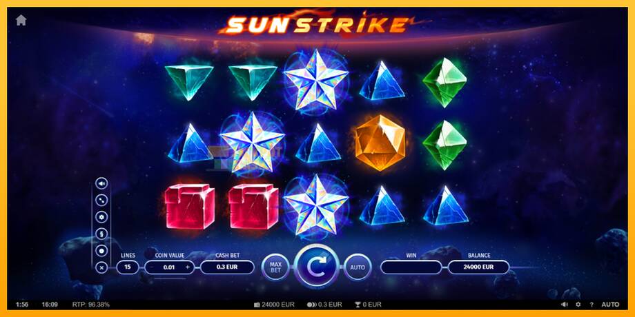 Sun Strike машина за игри за пари, слика 2