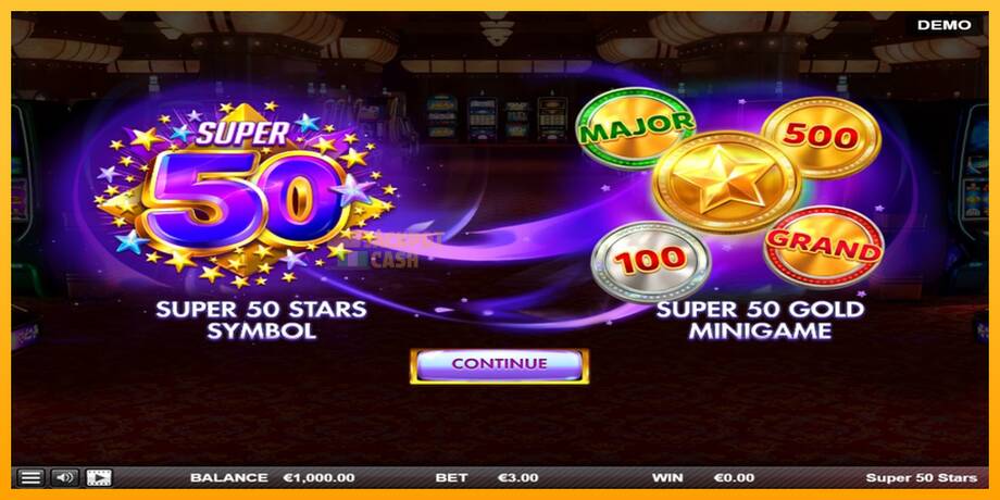 Super 50 Stars машина за игри за пари, слика 1