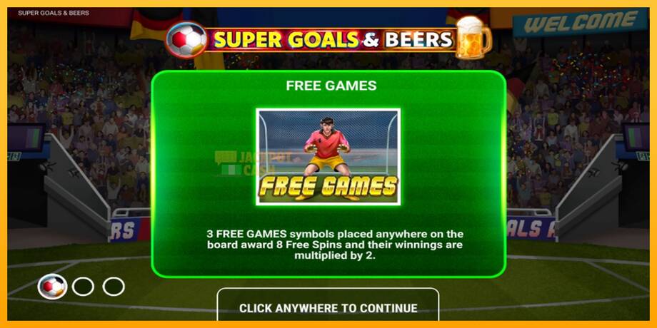 Super Goals & Beers машина за игри за пари, слика 1