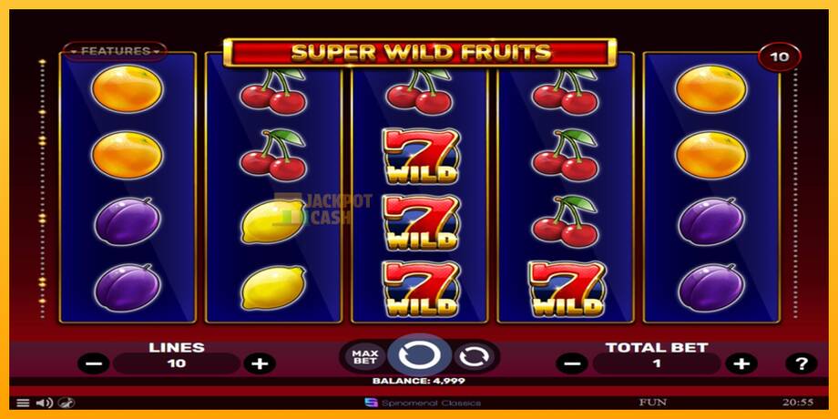 Super Wild Fruits машина за игри за пари, слика 1