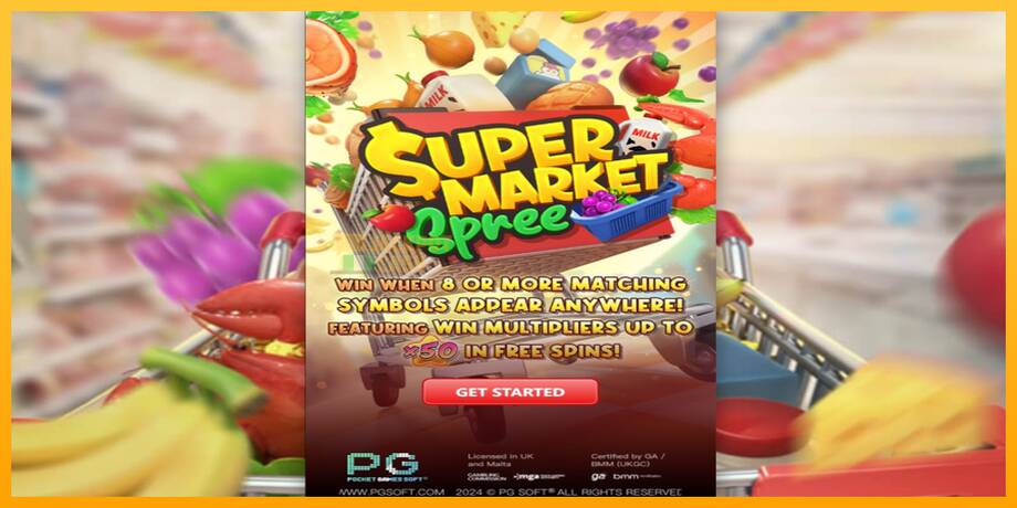 Supermarket Spree машина за игри за пари, слика 1