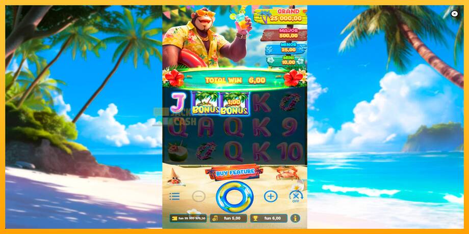 Surf Monkey машина за игри за пари, слика 3