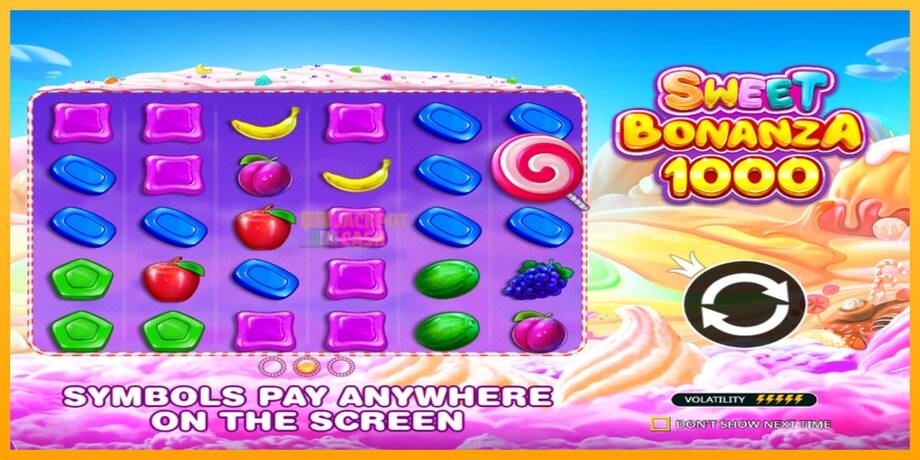 Sweet Bonanza 1000 машина за игри за пари, слика 1