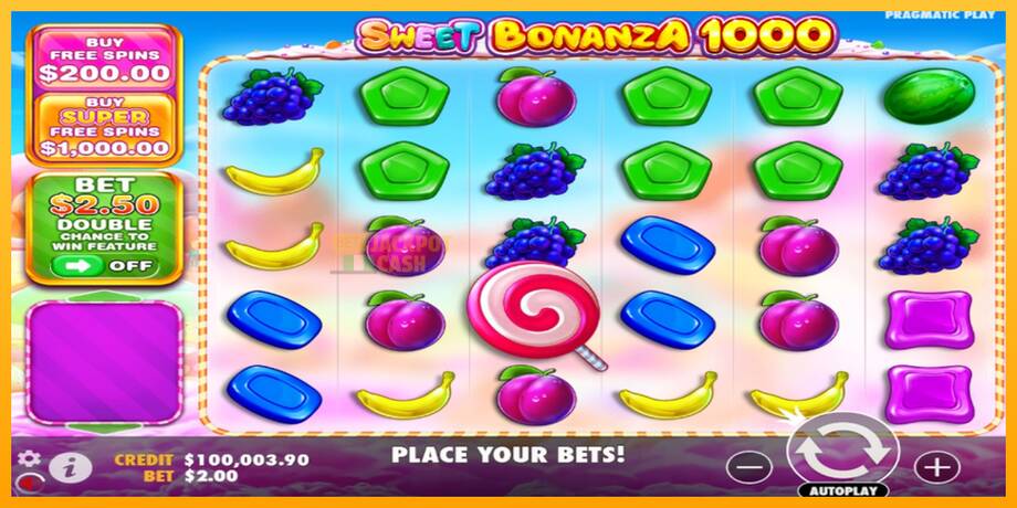 Sweet Bonanza 1000 машина за игри за пари, слика 2