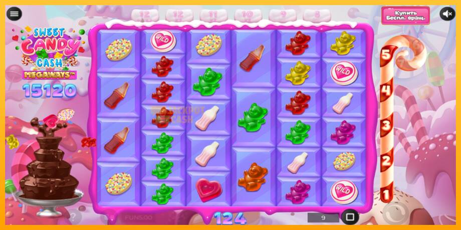 Sweet Candy Cash Megaway машина за игри за пари, слика 5