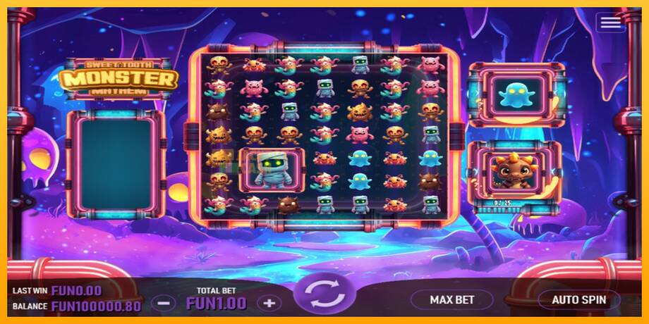 Sweet Tooth Monster Mayhem машина за игри за пари, слика 1