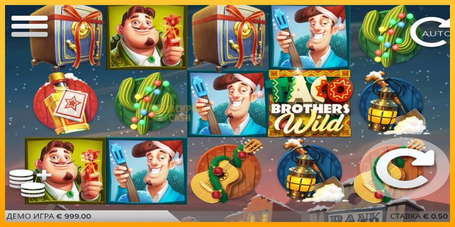 Taco Brothers Saving Christmas машина за игри за пари, слика 4