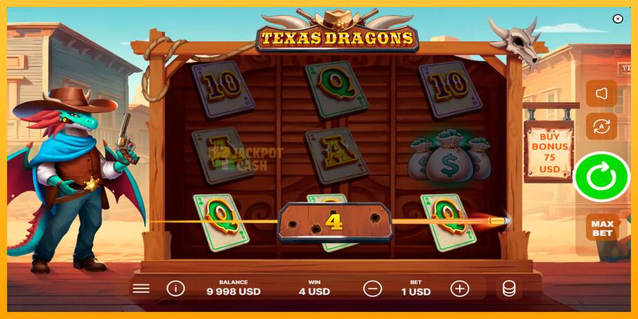 Texas Dragons машина за игри за пари, слика 4