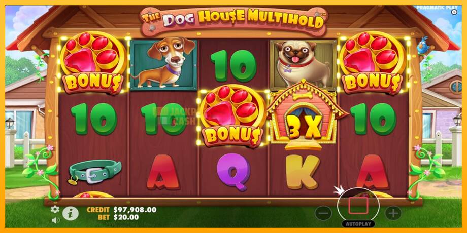 The Dog House Multihold машина за игри за пари, слика 3