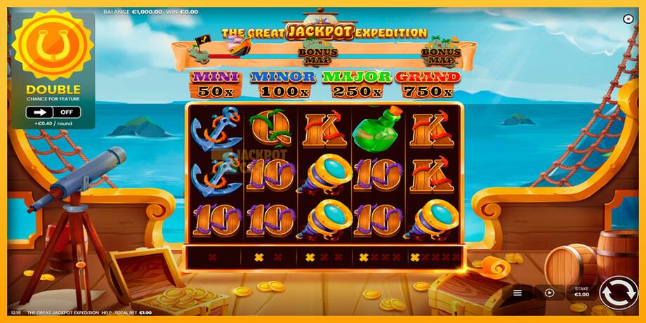 The Great Jackpot Expedition машина за игри за пари, слика 1