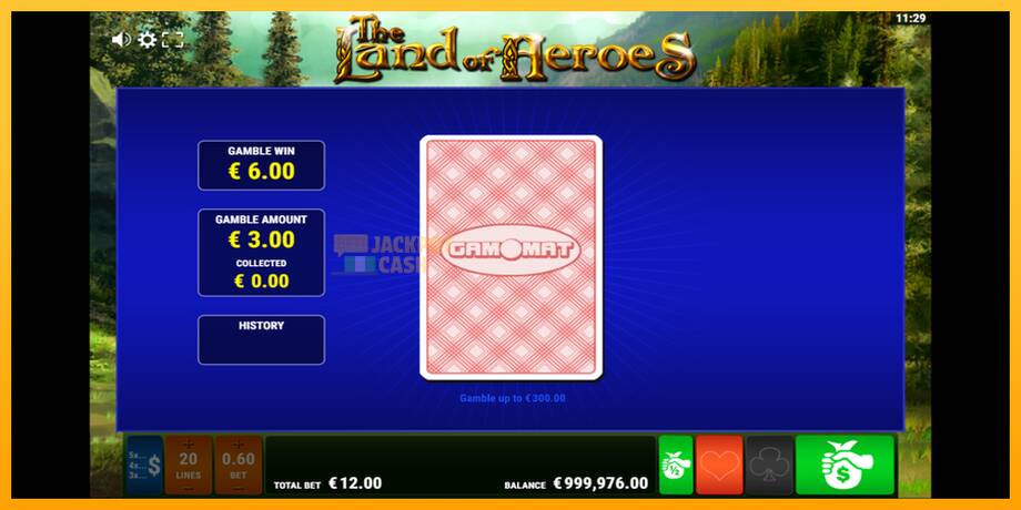 The Land of Heroes машина за игри за пари, слика 4