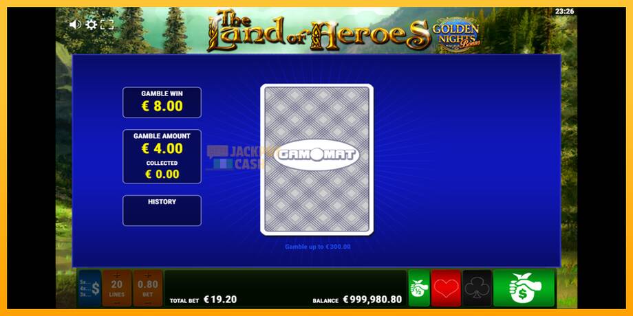 The Land of Heroes Golden Nights машина за игри за пари, слика 4